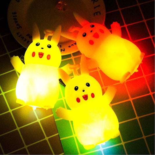 Wholesale Animal Puffer Pika LED Squishy Toy Fun Sold By Dozen