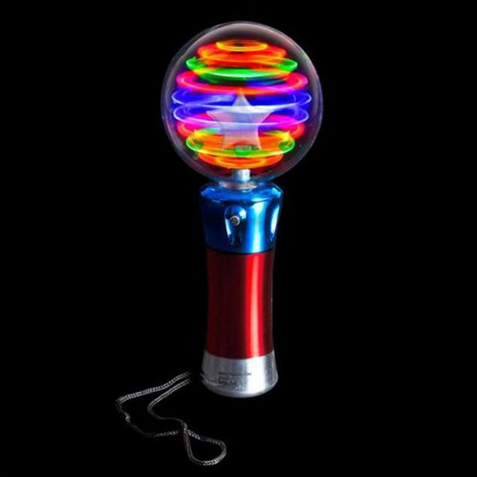 LED Light Up Flashing Plastic Magic Ball (pack of 6)