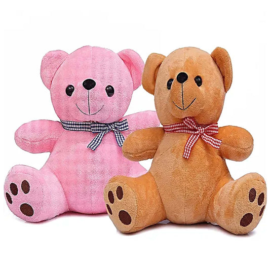 Wholesale Bear with Paw Print Assorted Colors  Cute soft plush with suction cup