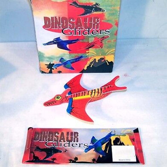 Wholesale Dinosaur Air Gliders Assorted Flying Glider Toys for Kids (Sold by the dozen)