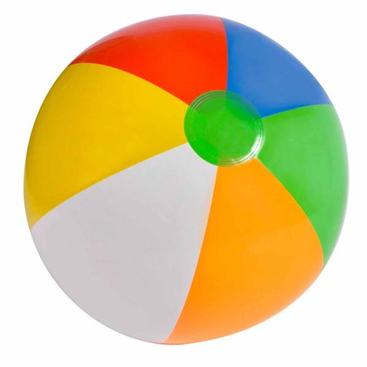 Multi-color Beach Inflatable Ball (Sold In DZ)