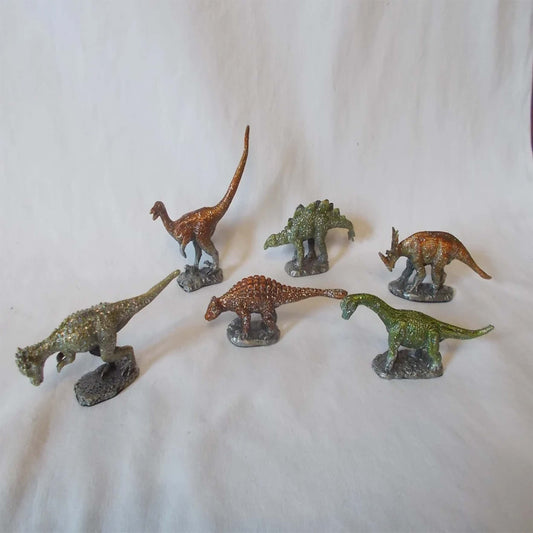 Wholesale Pewter Dinosaur Figures Exquisite and High-Quality Collectibles (Sold by the dozen or piece)