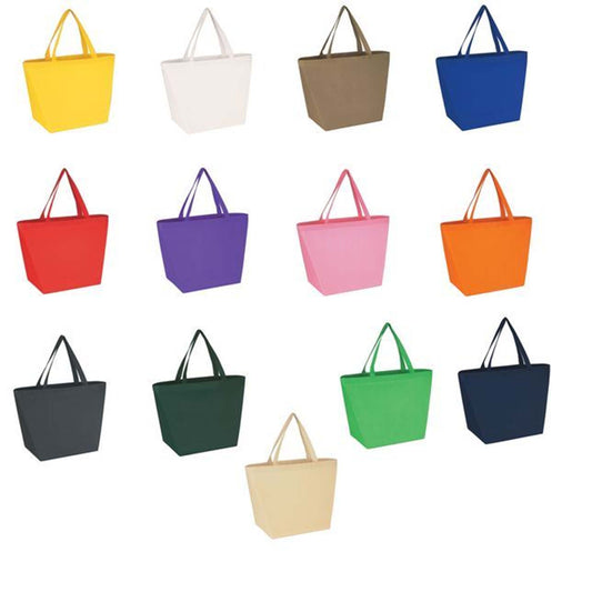 Wholesale Multicolor Non-Woven Waterproof Shopping Assorted Tote Bag (MOQ-150)