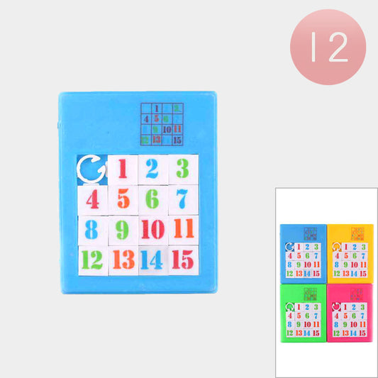 Puzzle Numbers IQ Game kids Toys (Sold by DZ- $15)