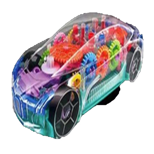 Light-Up Dancing Musical Stop and Go Car Toy (Set of 6)