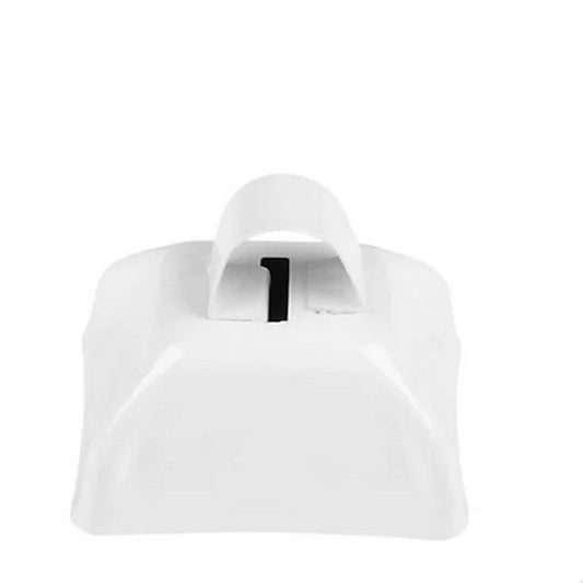 White Metal Cowbell (Sold by dozen)