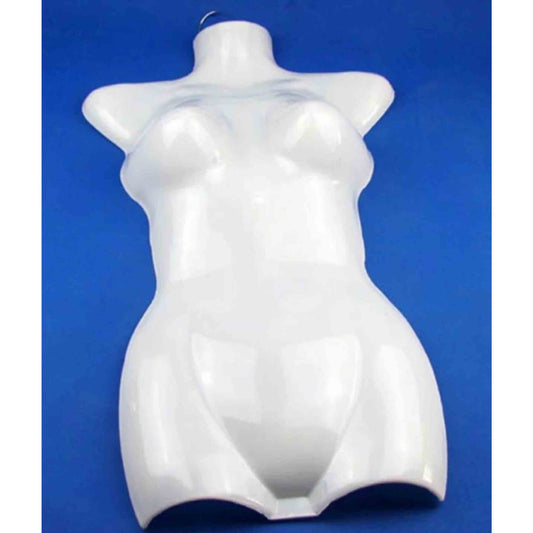 Women Plastic Torso Mannequin For Showcase