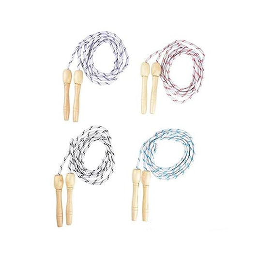 Wooden Handle Jump Rope In Bulk- Assorted