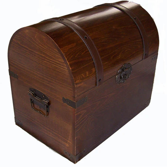 Large Wooden Treasure/Pirate Chest (Sold By Piece)