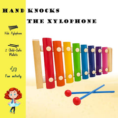Rainbow Xylophone Musical Instrument Toys for Kids