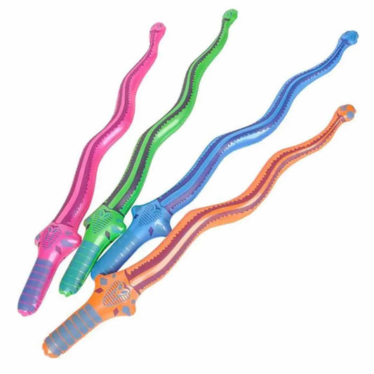 Snake Shaped Inflatable Sword kids toys ( Sold by DZ)