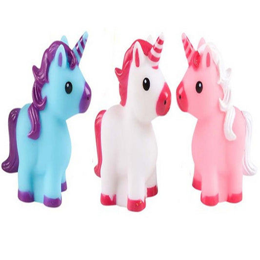 Rubber Squeeze Water Unicorns kids toys (Sold by DZ)
