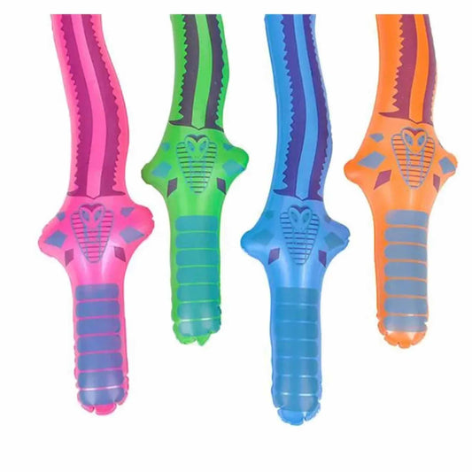 Snake Shaped Inflatable Sword kids toys ( Sold by DZ)