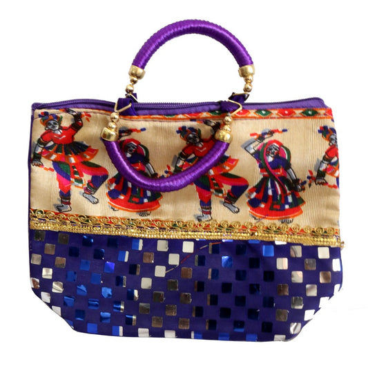 New Unique Stylish Purple Ladies Hand Fashionable  Bag