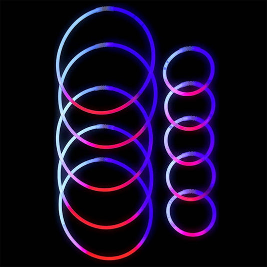Tri-Color Glow Party Set Necklace ( 50 pcs/set=$2,456.06)