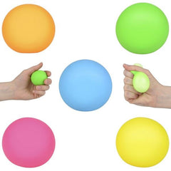 Squish and Stretch Mini Gummi Ball For Kids In Bulk- Assorted