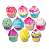 Cupcake Squish Toys For Kids In Bulk - Assorted