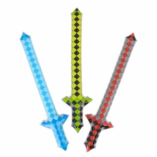 Pixel Inflatable Sword In Bulk- Assorted