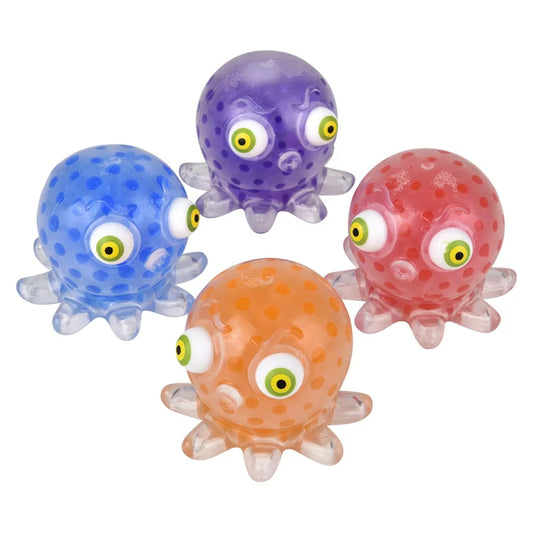 Pop Eye Squeeze Bead Octopus kids toys ( 1 Dozen=$26.99)