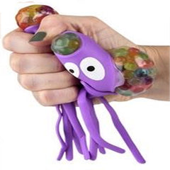 Octopus Shaped Squishy Soft kids Toys For Kids In Bulk- Assorted
