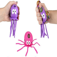 Octopus Shaped Squishy Soft kids Toys For Kids In Bulk- Assorted