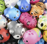 Buy SMALL LAYING SQUISH ASSORTMENT 4.25" 24 PCS/UNIT in Bulk