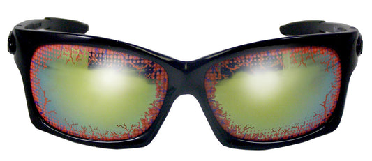 Wholesale Blood Shot Black Frame Eyes Sunglasses for Kids (Sold by DZ)