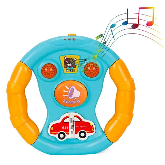 Musical Steering Wheel Toy for Baby & Kids