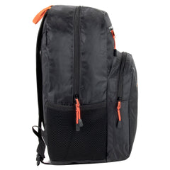18-inch Reflective Strip Backpack w Laptop Sleeve - Black ( 1 Case=24Pcs) 14$/PC