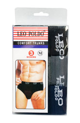 Men's Stretchy Underwear 3PCS Set - Assorted Bulk