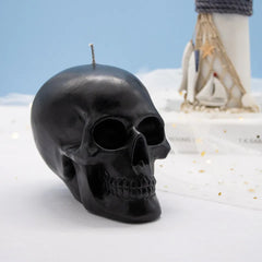 Handmade Skeleton Candles for Halloween Festival Décor and Aromatherapy