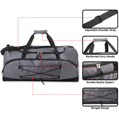 Wholesale 26 Inch Bungee Duffel Bag (1 Case = 24 Pcs) 11.2$/PC