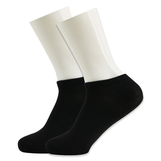 Buy Women's No Show Wholesale Socks, Size 6-8 in Black - Bulk Case of 96 Pairs