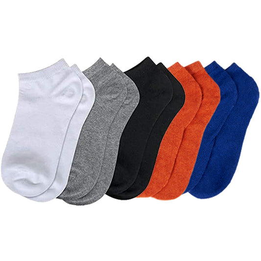 Children's Solid Ankle Socks - Assorted