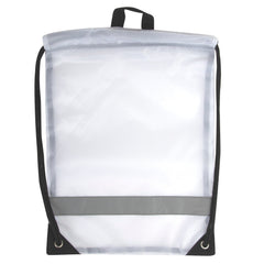 18 Inch Safety Drawstring Bag With Reflective Strap- 4 Colors ( 1 Case=100Pcs) 2.59$/PC