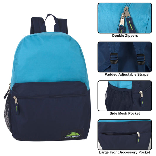 Backpack with Side Mesh Pocket Bulk