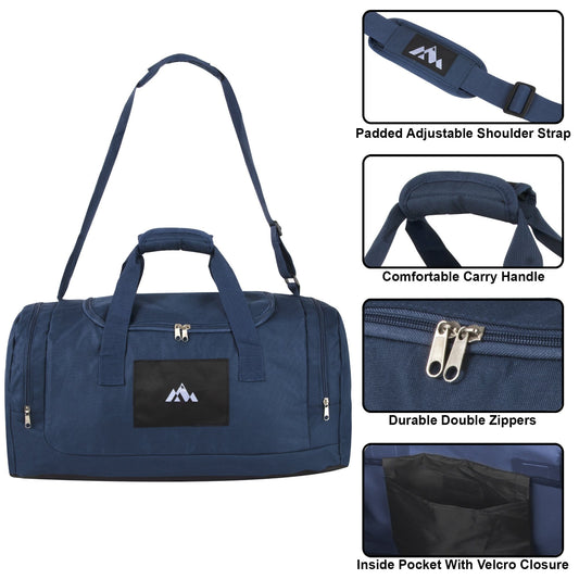 Premium 22 Inch With Two Large Pockets - Navy ( 1 Case=24Pcs) 9.8$/PC