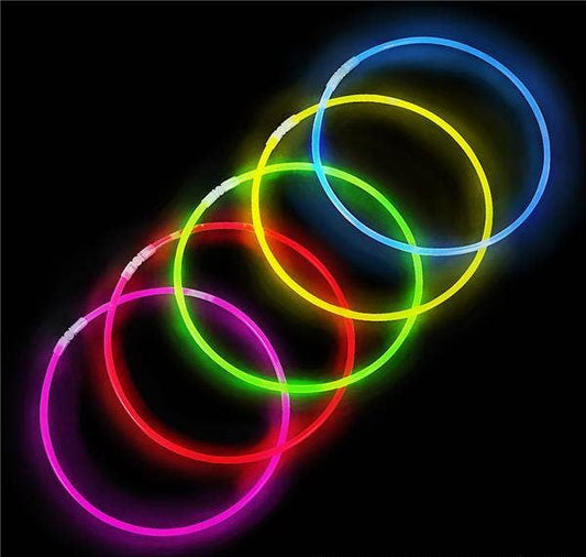 Buy 22" ASSORTED COLOR GLOW NECKLACES in Bulk