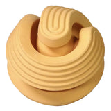 Rolling Dog Play Ball Puzzle and Chew Toy - Infinite Scrolling Rubber Ball Toy for Pets