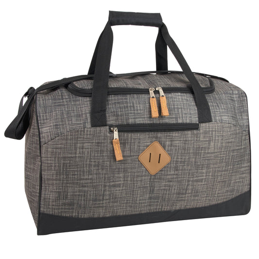 Wholesale Grey Heather Duffle Bag