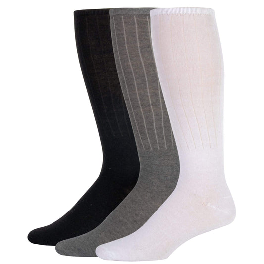 Men's Solid Tube Socks - Assorted
