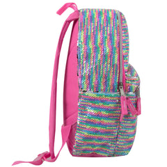 Bulk Mini Backpack With Rainbow Sequin For Girls