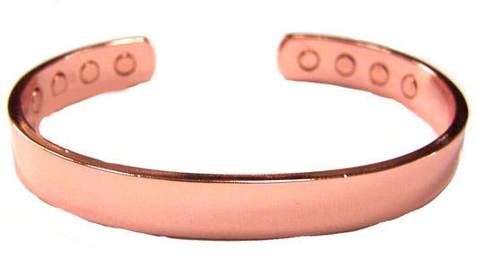 Wholesale PURE COPPER SUPER EIGHT MAGNETIC 10 MM BRACELET ( sold by the piece )