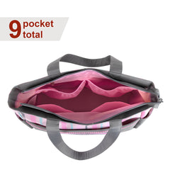 Baby Essentials Diaper Bag Tote 5 Piece Set For Women's