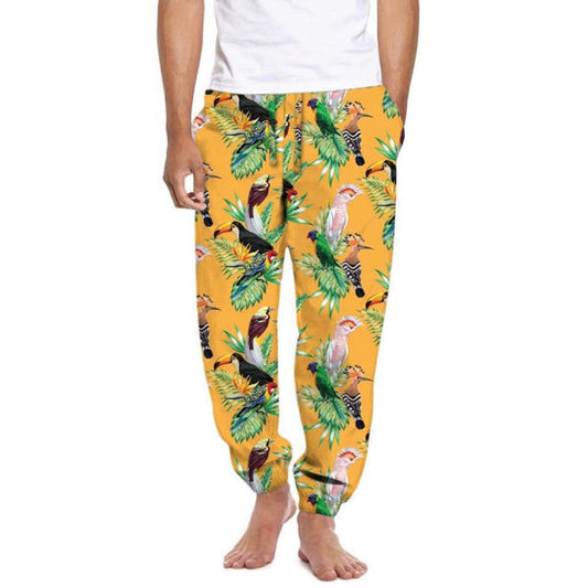 Men s Bird Of Paradise Pajama Lounge Pants in Extra Large