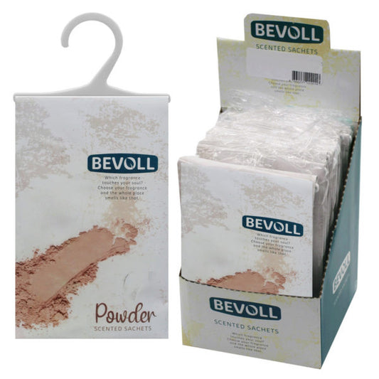 Bevoll Powder Scented Hanging Sachet Bag in PDQ Display