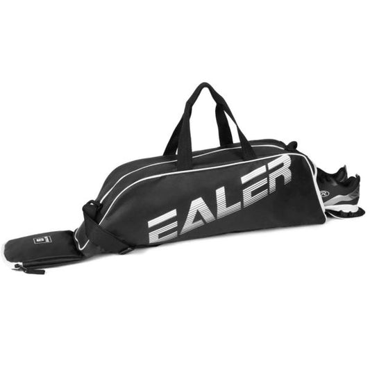 Black Baseball Bat Bag with Adjustable Shoulder Strap