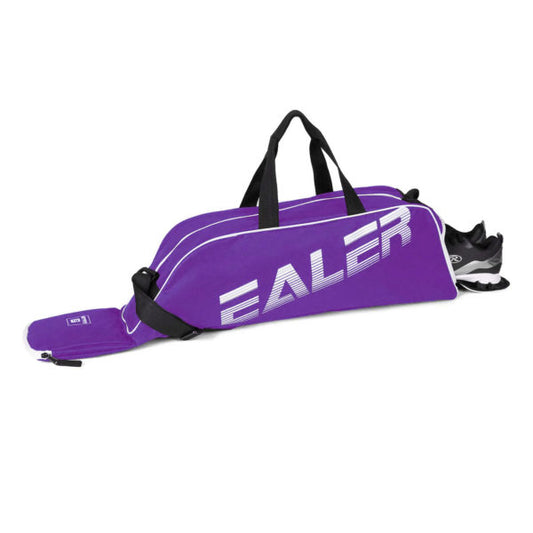 Purple Baseball Bat Bag with Adjustable Shoulder Strap