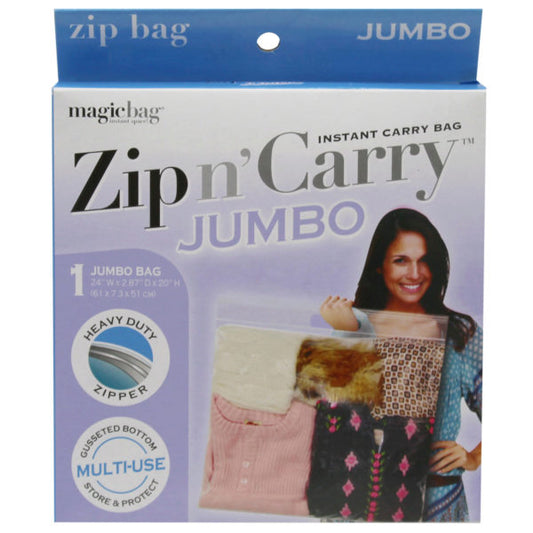zip n carry jumbo instant carry bag