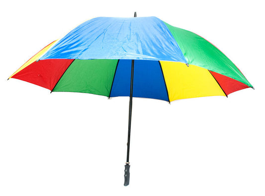 Jumbo Size Rainbow Automatic Umbrellas